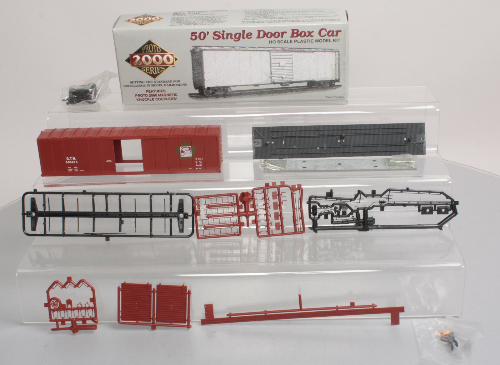 Proto 2000 21492 HO Grand Trunk Western 50' Single Door Boxcar #595123