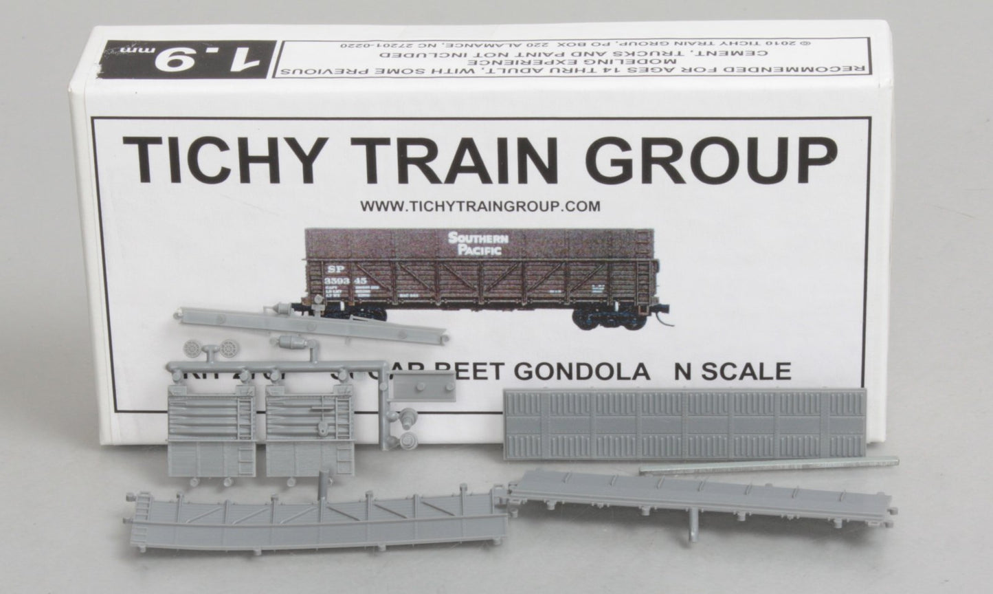 Tichy 2707 Sugar Beet Gondola Building Kit