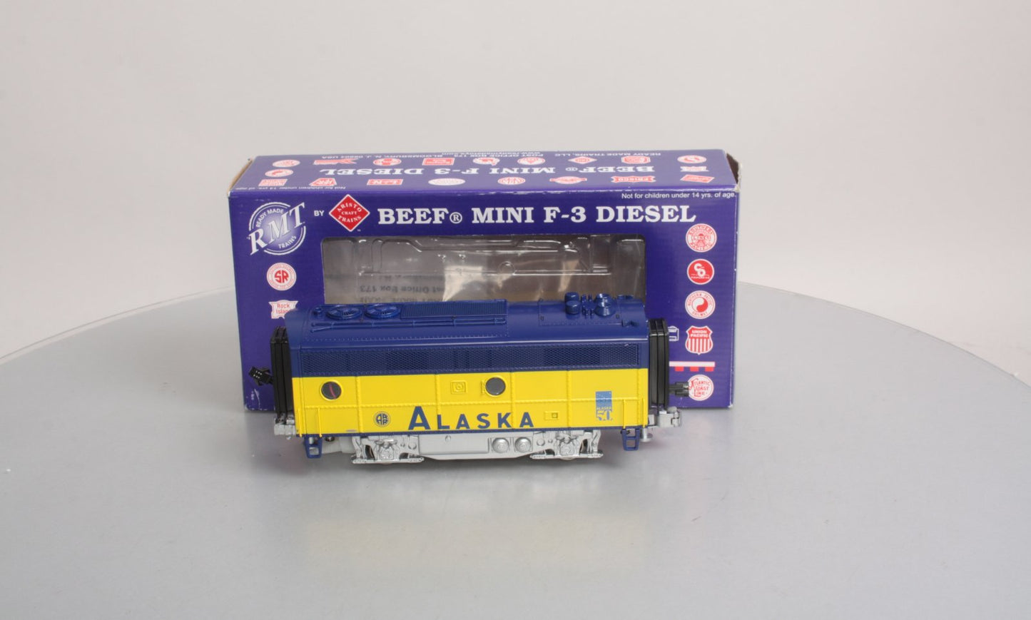 RMT 92733 O Gauge Alaska Beef Mini F-3 Powered Diesel B Unit