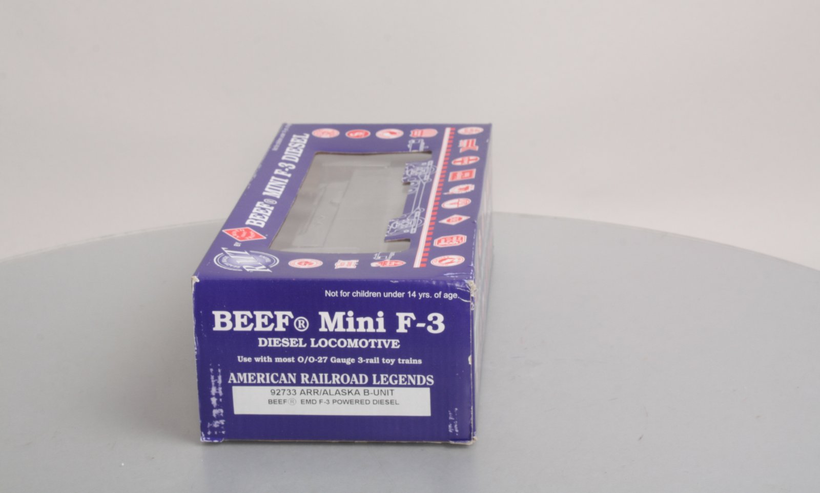 RMT 92733 O Gauge Alaska Beef Mini F-3 Powered Diesel B Unit
