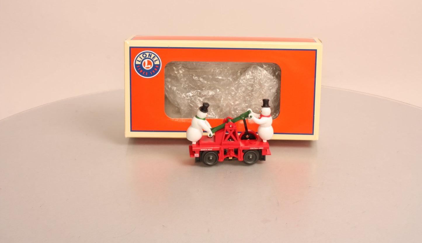 Lionel 6-82701 Escaping Snowmen Handcar