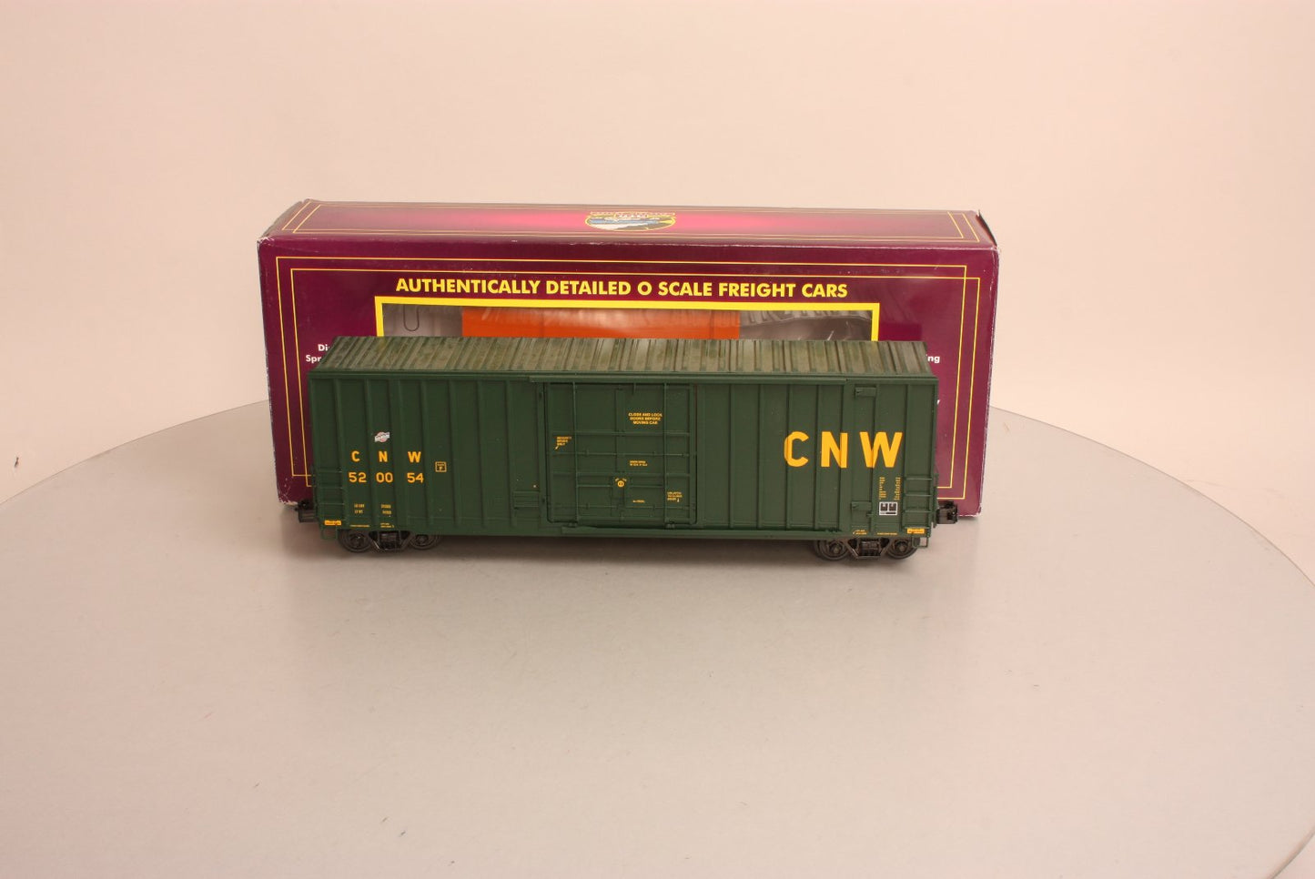 MTH 20-93539 O CNW 50' Hi-Cube Boxcar #520054