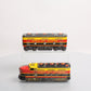 Marx 54 Vintage O Kansas City Southern Tinplate AB Diesel Set