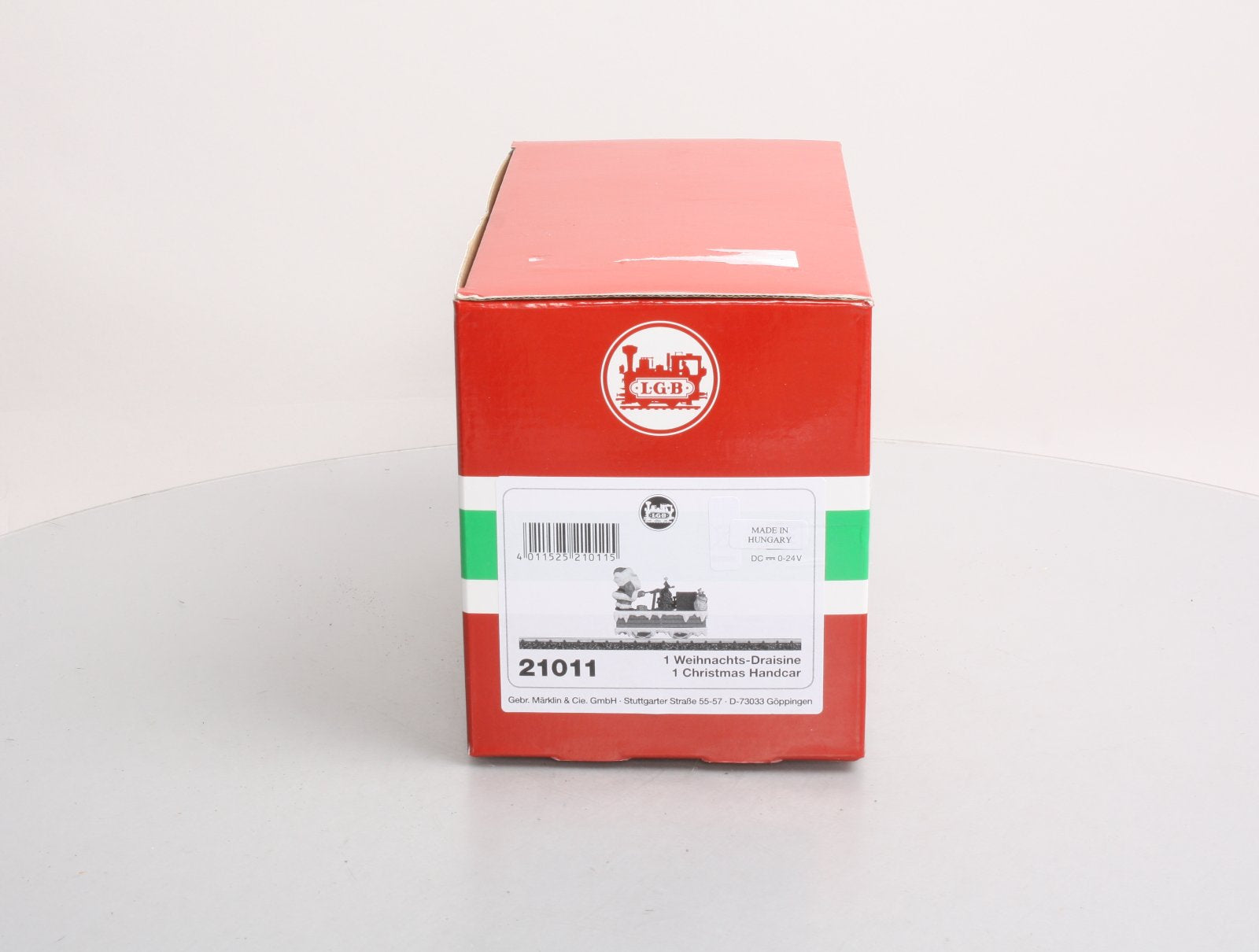 LGB 21011 G Scale Christmas Santa Handcar
