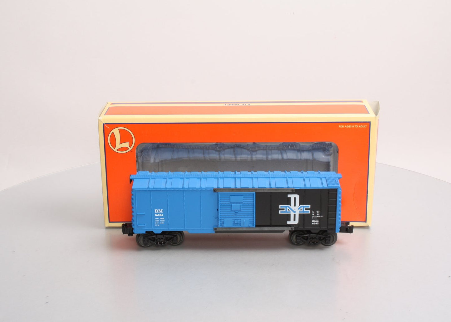 Lionel 6-29256 O Gauge Boston & Maine Boxcar #76035