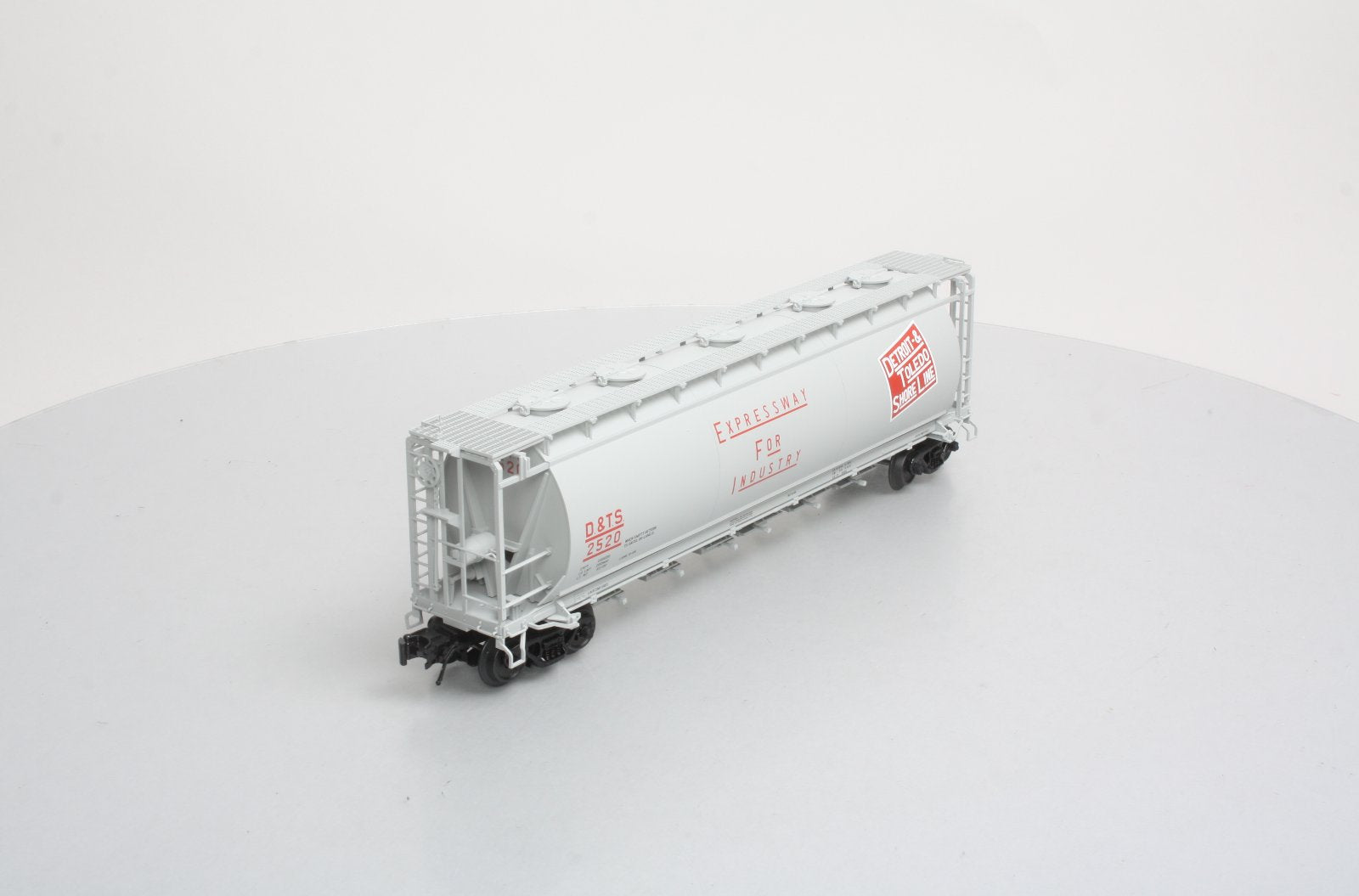 Atlas 3001212 O Detroit & Toledo Shore Line 6-Bay Cylindrical Hopper (3-Rail)