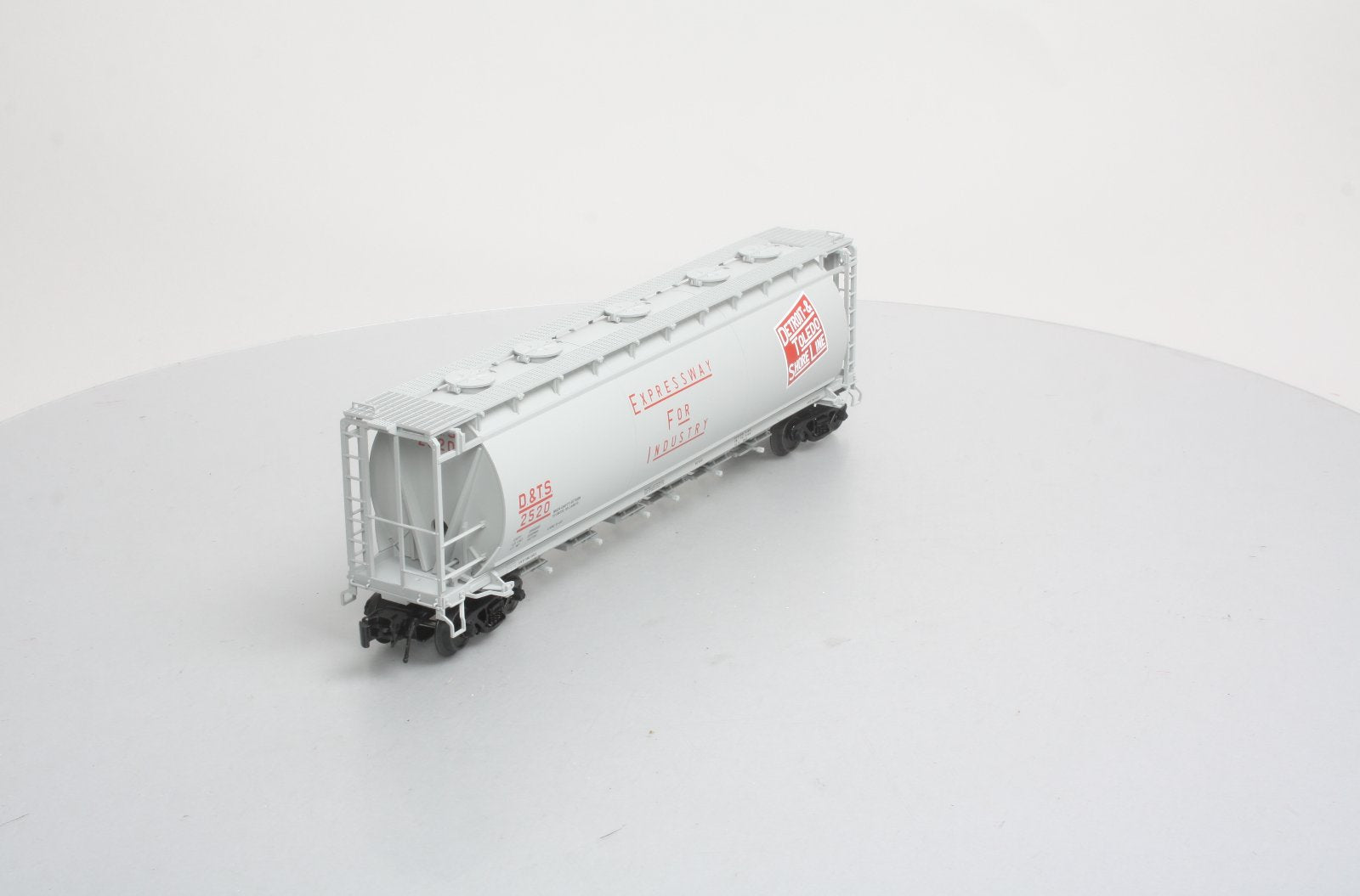 Atlas 3001212 O Detroit & Toledo Shore Line 6-Bay Cylindrical Hopper (3-Rail)