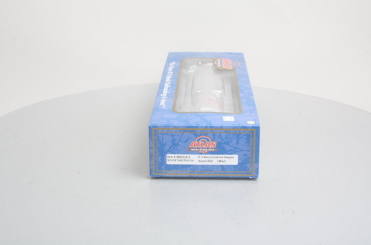 Atlas 3001212 O Detroit & Toledo Shore Line 6-Bay Cylindrical Hopper (3-Rail)