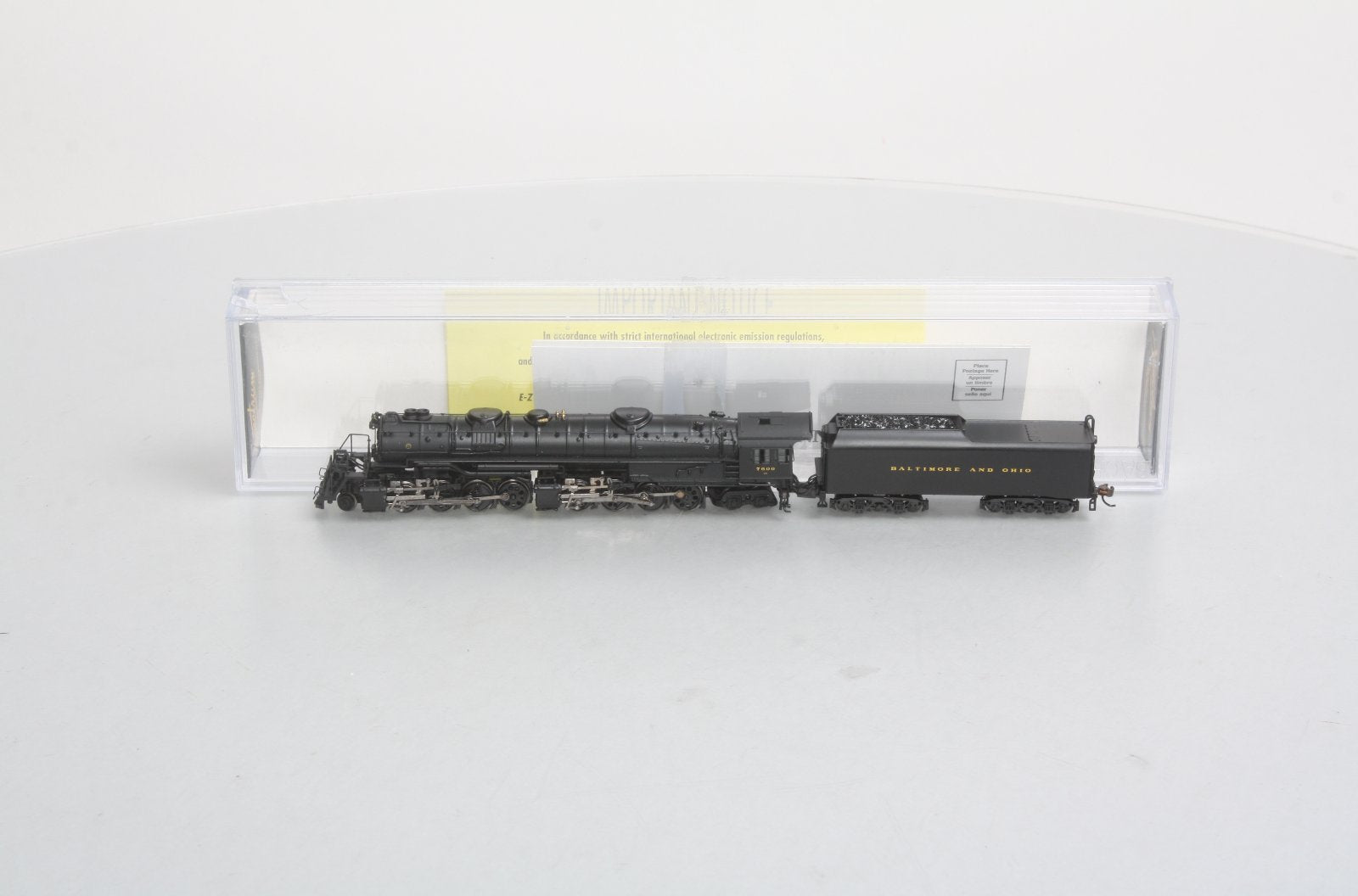 Bachmann 80451 N Baltimore & Ohio EM-1 2-8-8-4 Steam Engine #7600