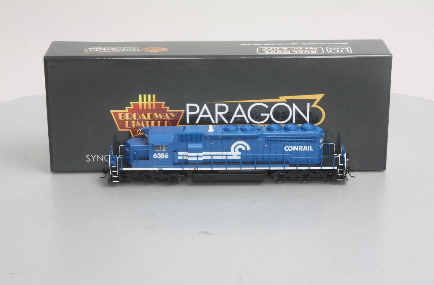 Broadway Limited 4212 HO Conrail EMD SD40-2 Low-Nose Paragon3™ #6386
