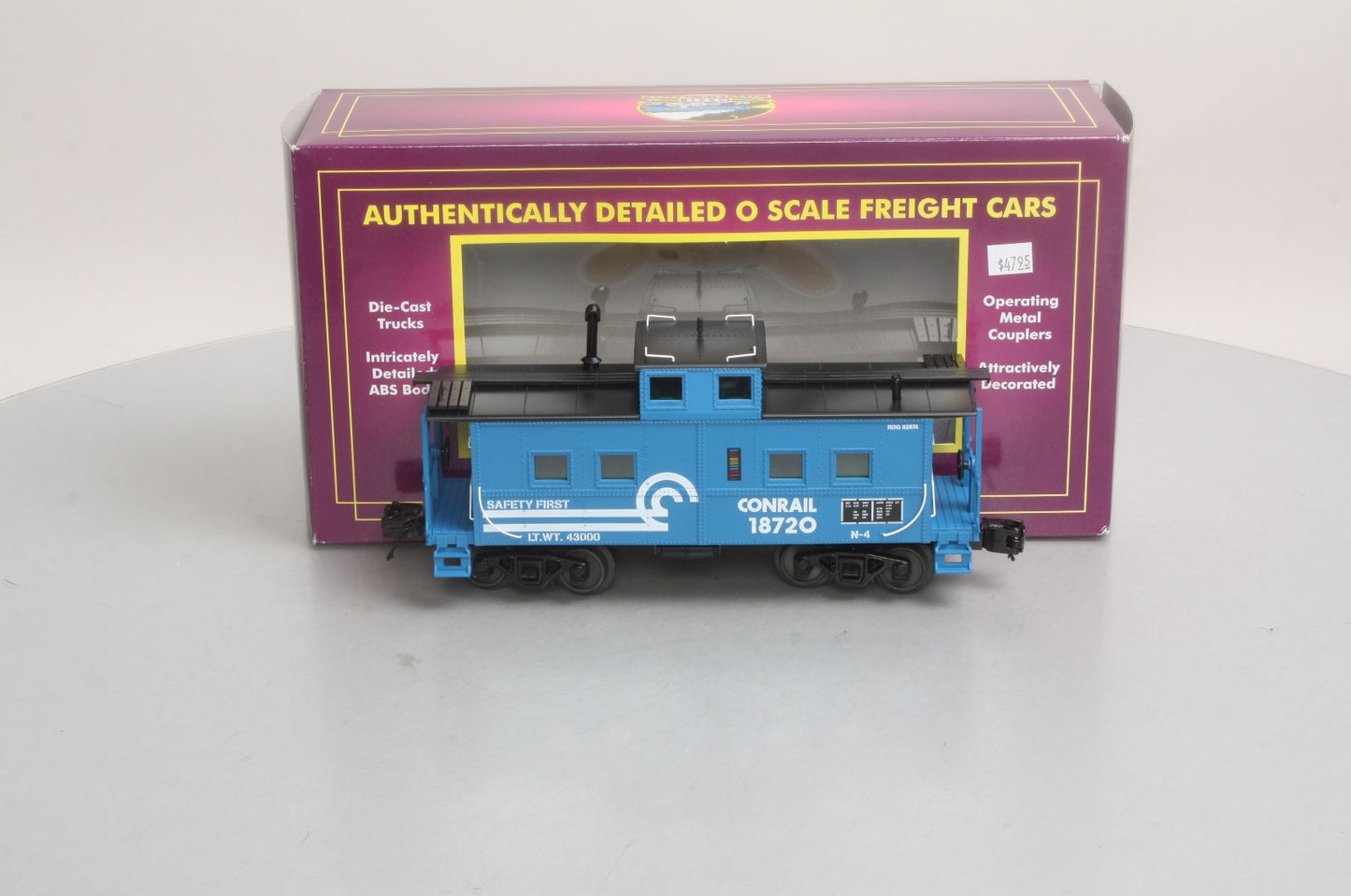 MTH 20-91370 O CR Center Cupola Steel Caboose