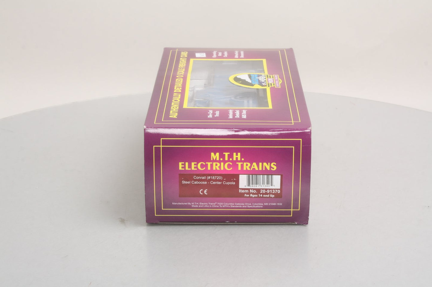 MTH 20-91370 O CR Center Cupola Steel Caboose