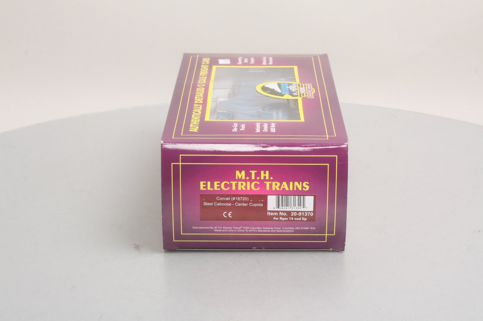 MTH 20-91370 O CR Center Cupola Steel Caboose