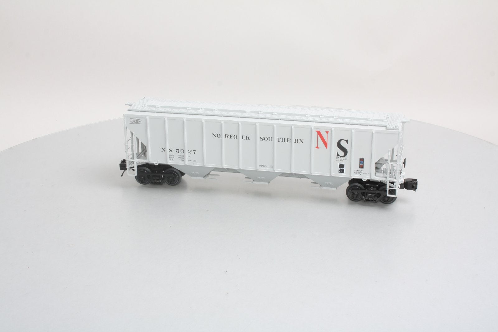 MTH 20-97334 O Norfolk Southern PS-2CD High-Side Covered Hopper #5327