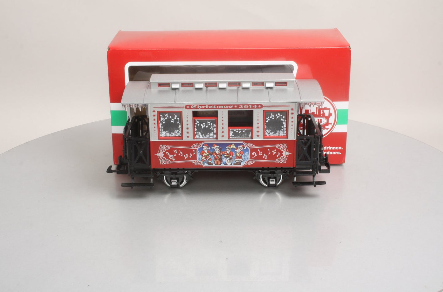 LGB 36071 G Scale 2014 Christmas Car with Sound