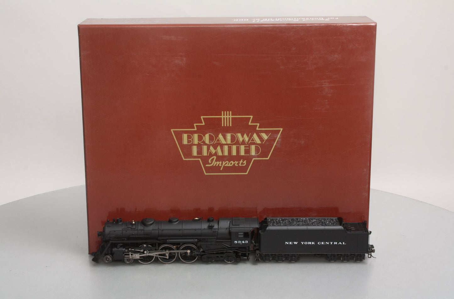 Broadway Limited 2022 HO NYC Paragon2 J1e 4-6-4 Series Steam w/DCC/Sound #5343