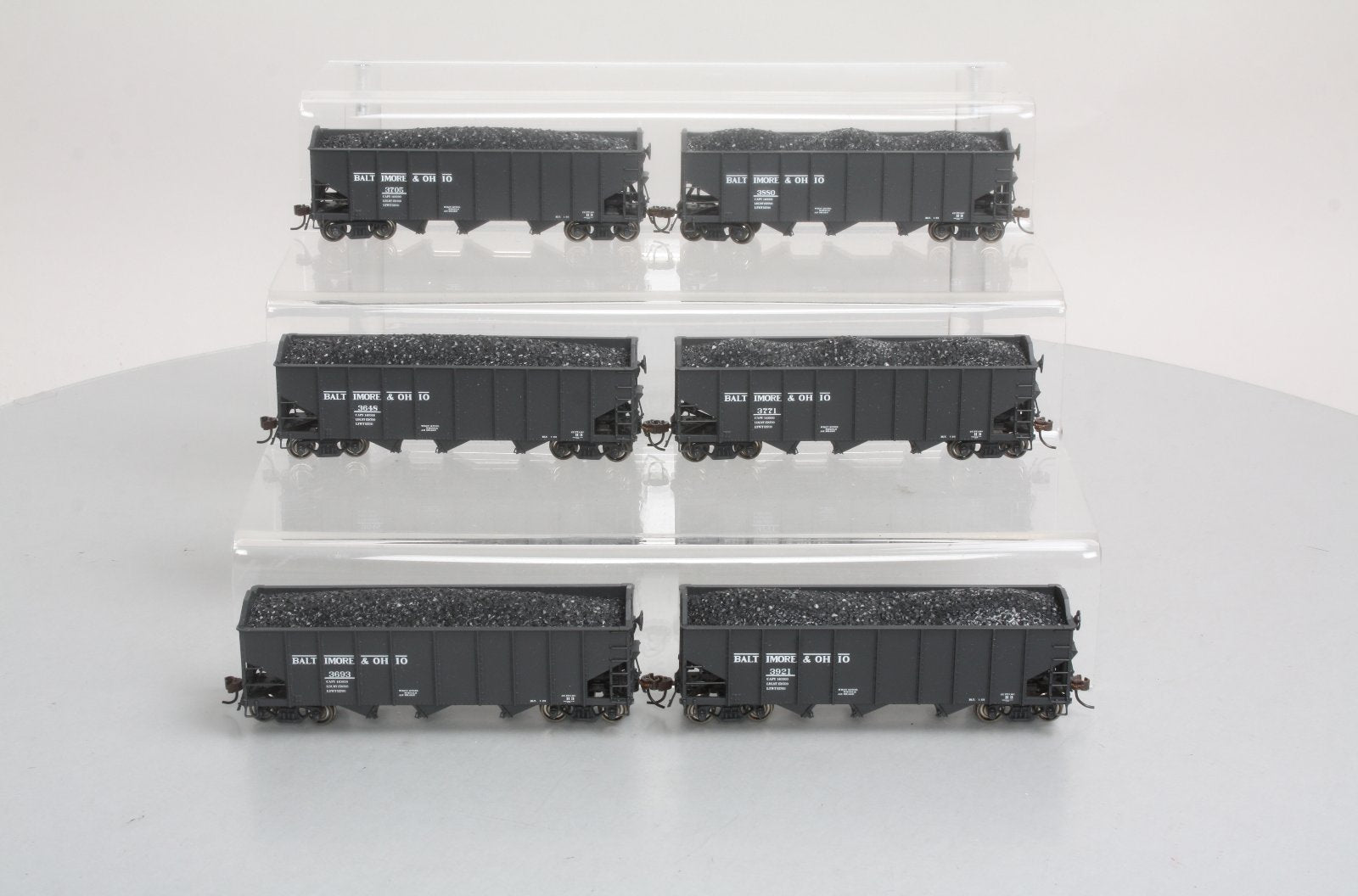 Broadway Limited 813 HO Baltimore & Ohio Class H2a Hopper Car Assembled (6)
