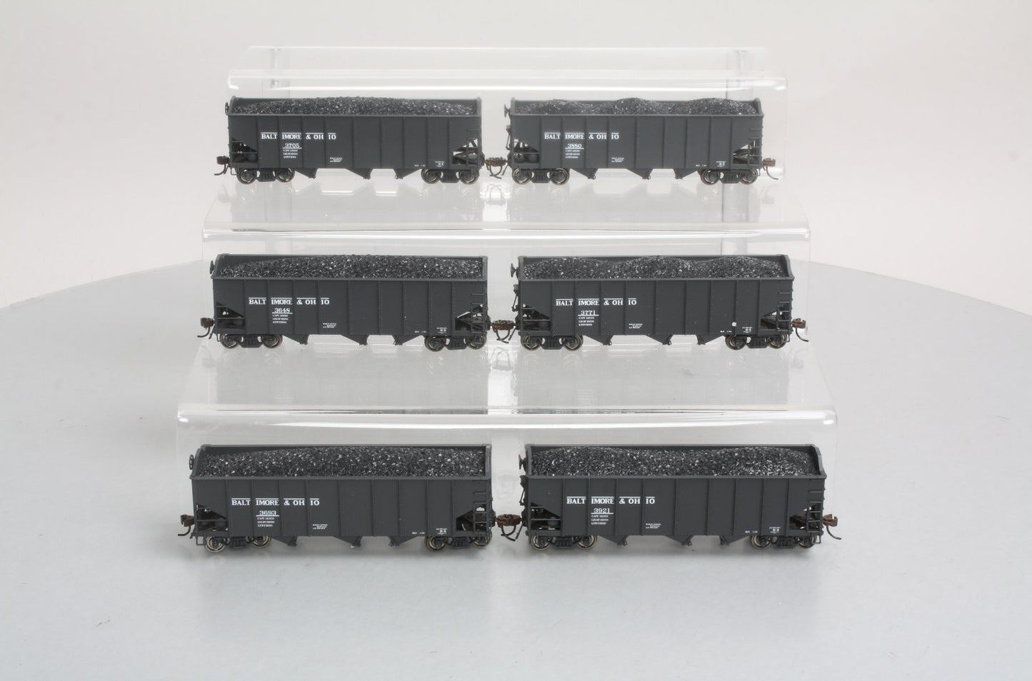 Broadway Limited 813 HO Baltimore & Ohio Class H2a Hopper Car Assembled (6)