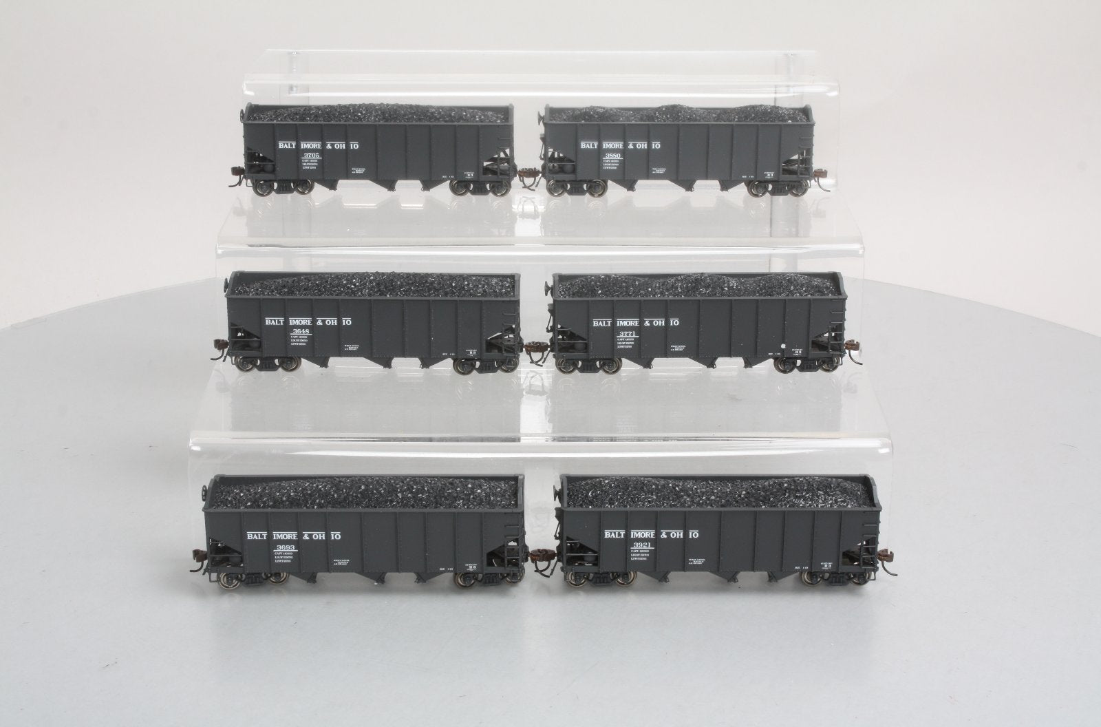 Broadway Limited 813 HO Baltimore & Ohio Class H2a Hopper Car Assembled (6)