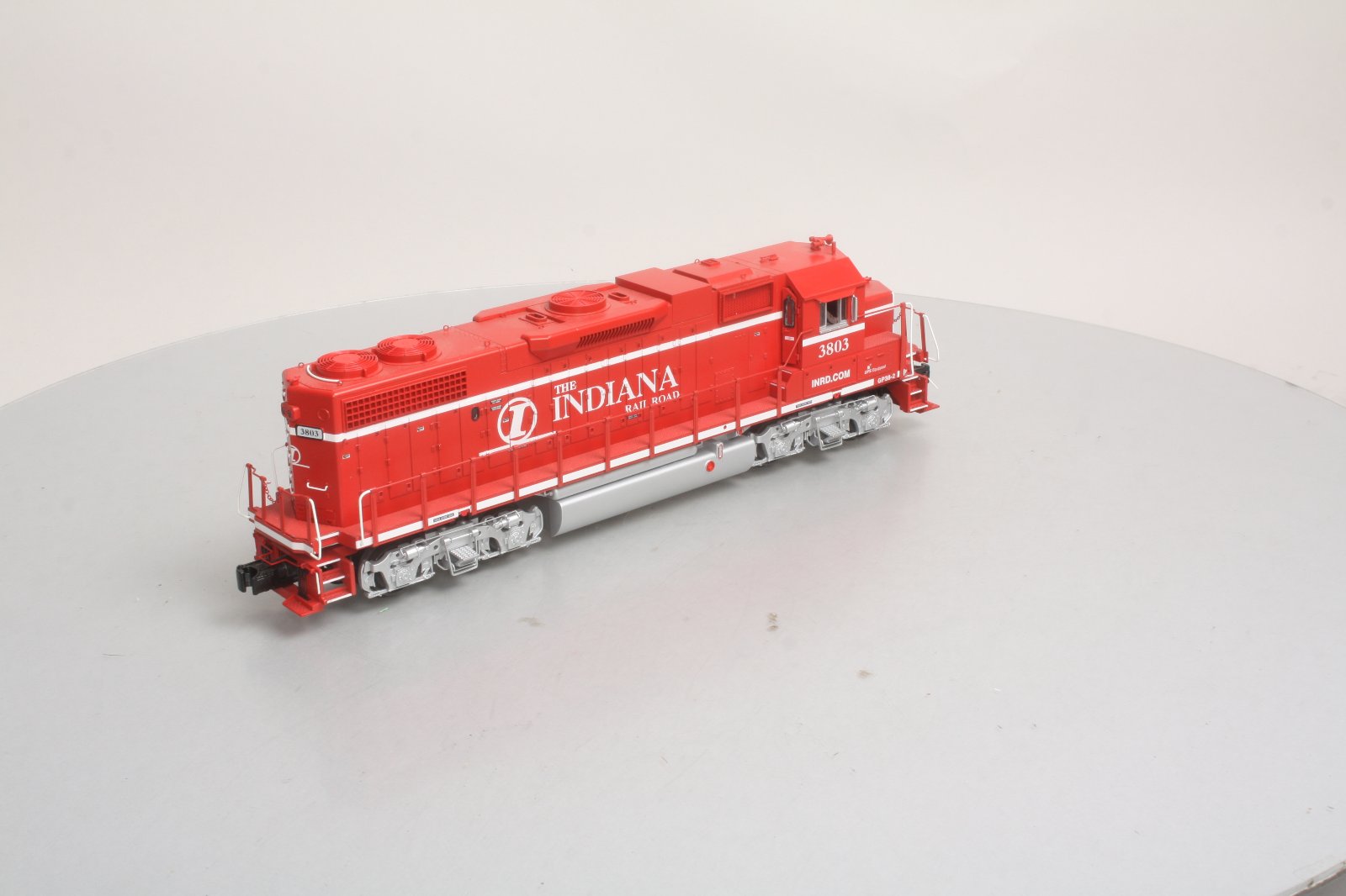 MTH 20-20224-1 Indiana Railway GP38-2 Diesel Engine w/PS 3.0 #3803 (Hi-Rail)