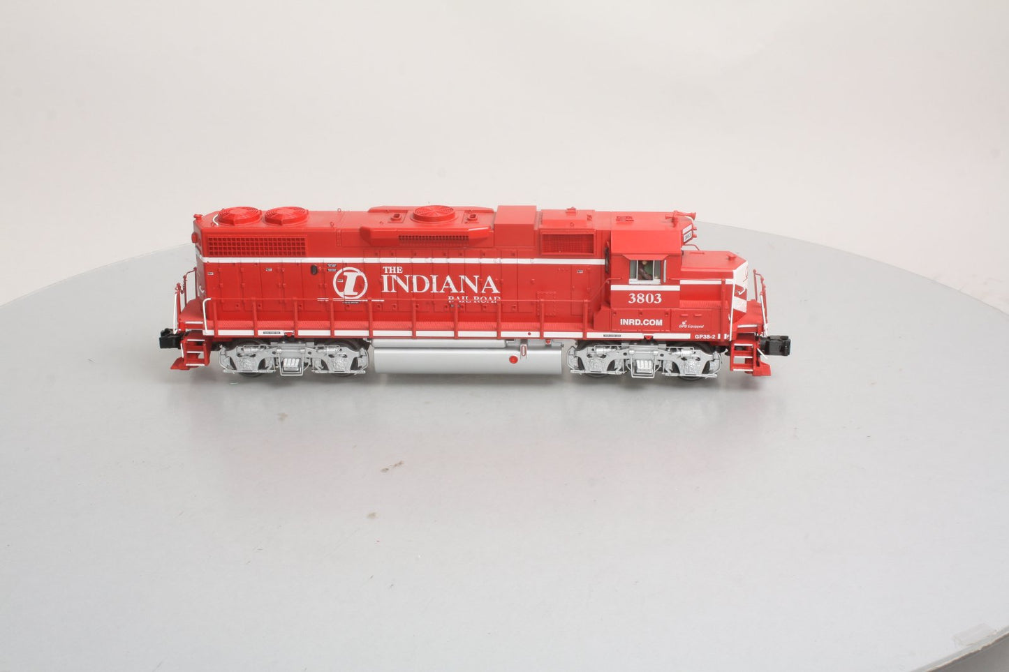 MTH 20-20224-1 Indiana Railway GP38-2 Diesel Engine w/PS 3.0 #3803 (Hi-Rail)