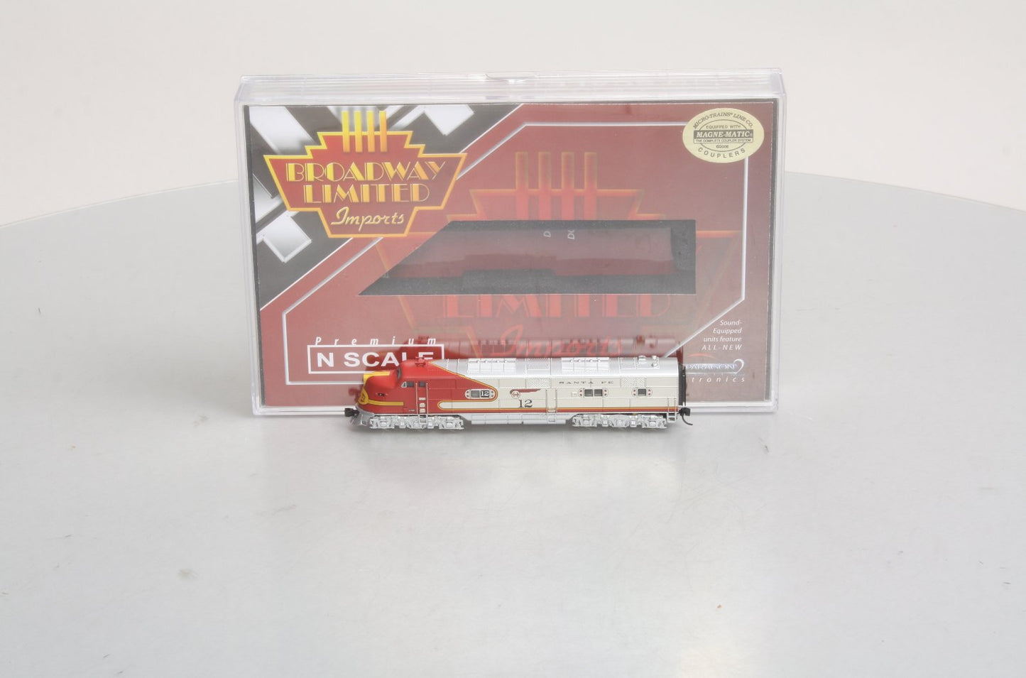 Broadway Limited 1654 N Santa Fe EMD E6A Dual Headlight Paragon2™ #12 DCC