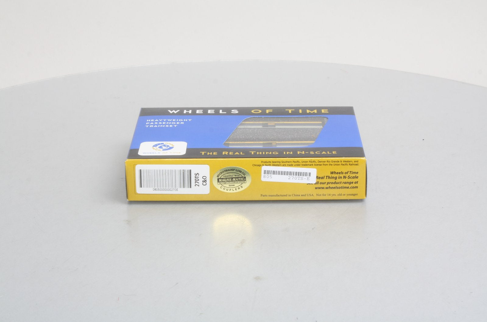 Wheels of Time 270TS 70'HW C&O Baggage Car (2)