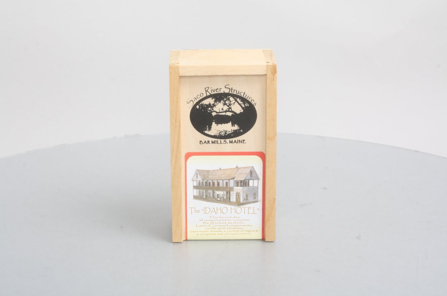 Bar Mills 1 N Scale The Idaho Hotel Laser Kit