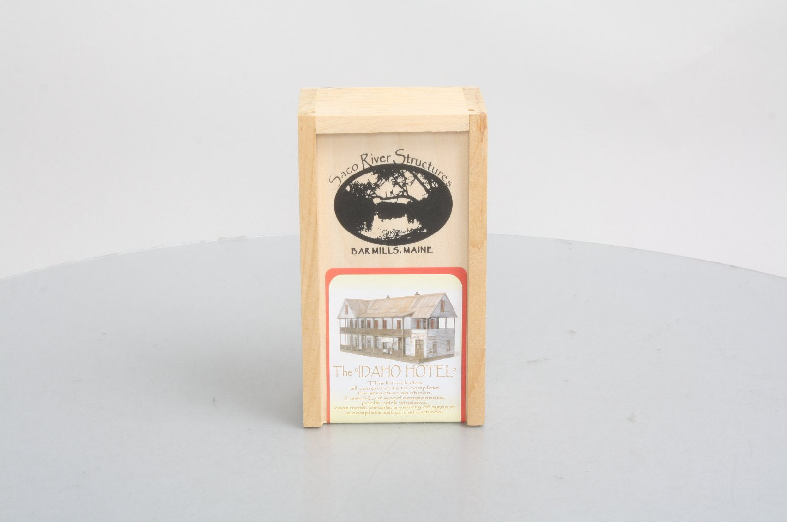 Bar Mills 1 N Scale The Idaho Hotel Laser Kit