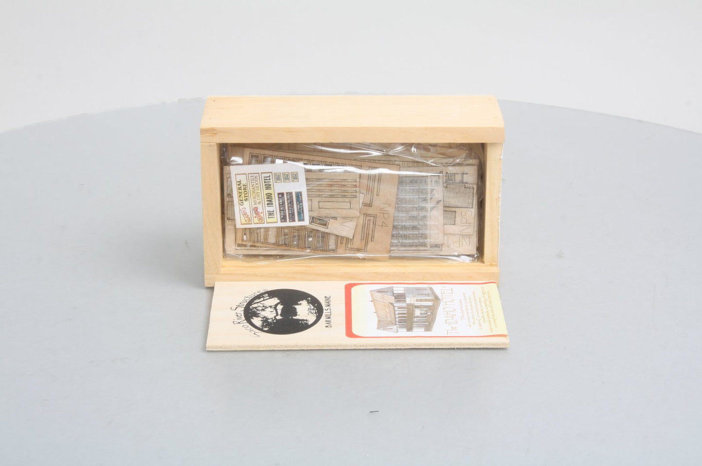 Bar Mills 1 N Scale The Idaho Hotel Laser Kit