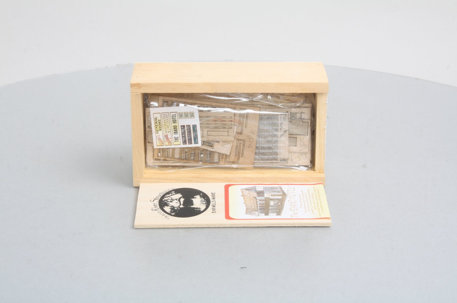 Bar Mills 1 N Scale The Idaho Hotel Laser Kit