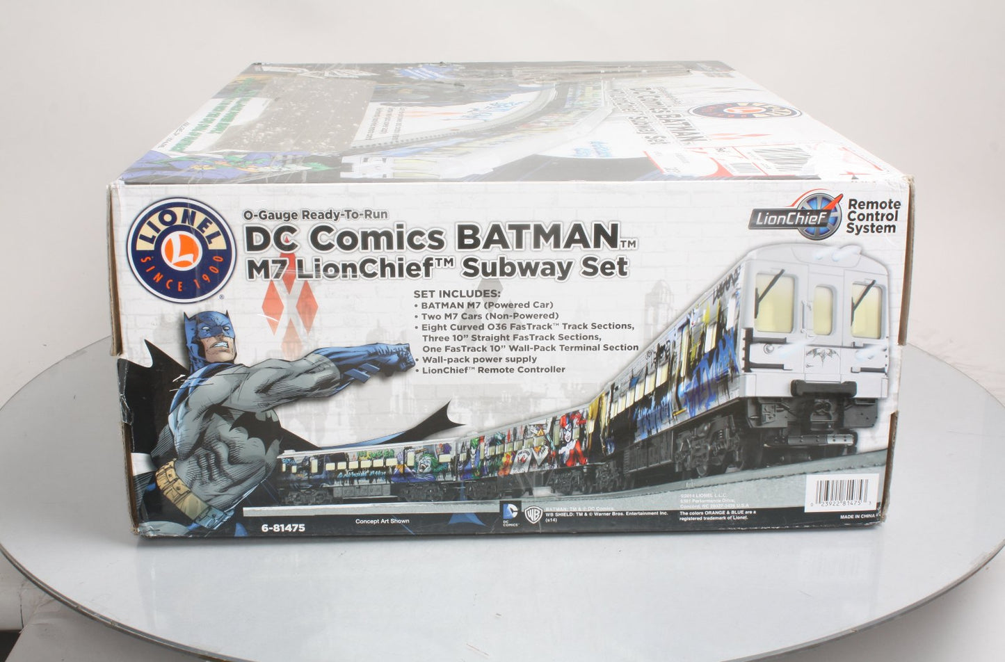 Lionel 6-81475 O Gauge DC Comics Batman Subway RS Set