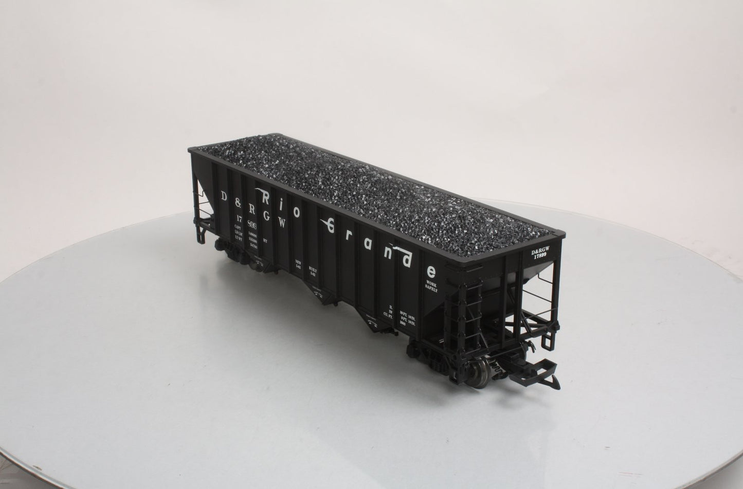 USA Trains R14004 G Denver & Rio Grande Western 70-Ton 3-Bay Coal Hopper #17996