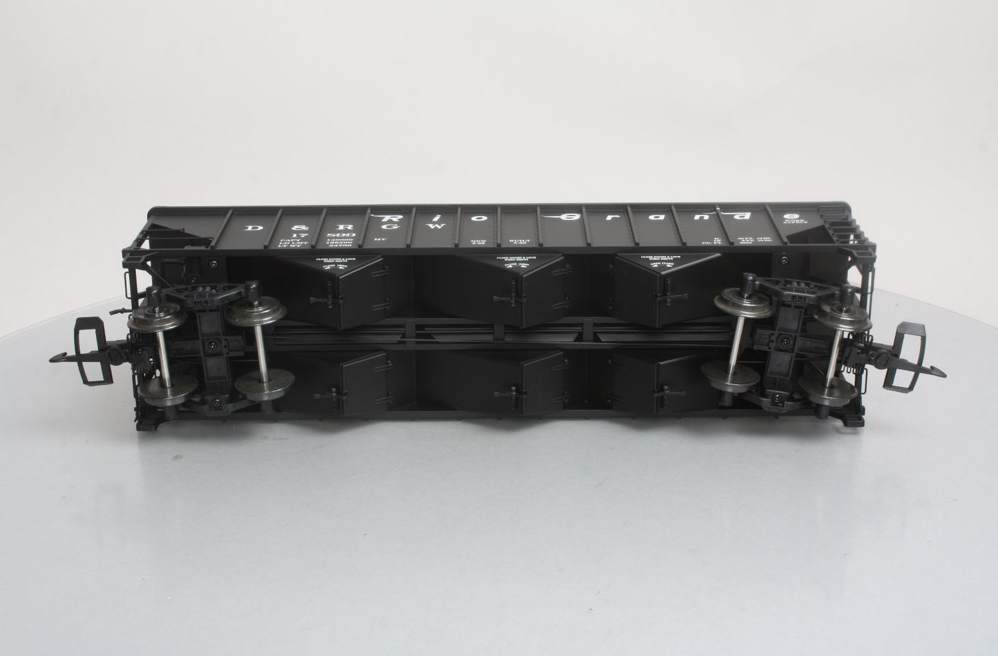 USA Trains R14004 G Denver & Rio Grande Western 70-Ton 3-Bay Coal Hopper #17996