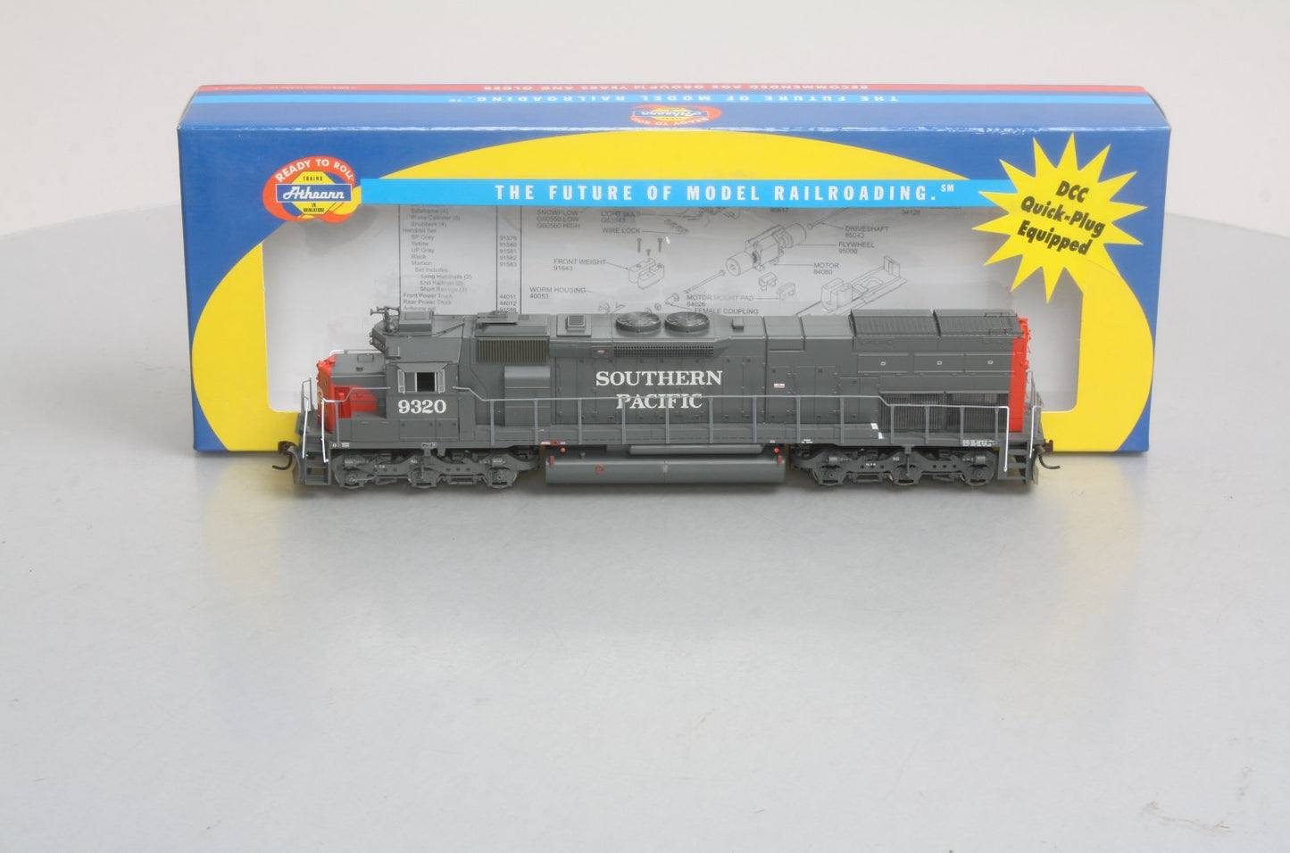 Athearn 88753 HO Scale Southern Pacific SD45T-2 Diesel Locomotive