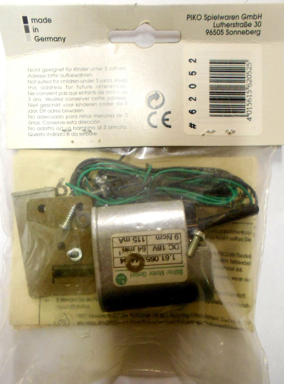 Piko 62052 Stepping Motor for Accessories