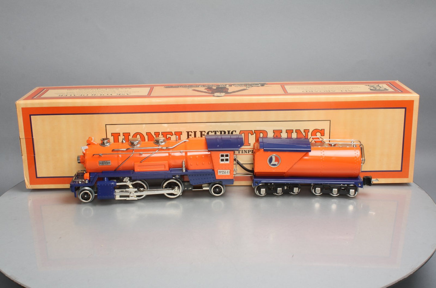 Lionel 11-6014-1 O Steam Locomotive & Tender w/PS2 #255E