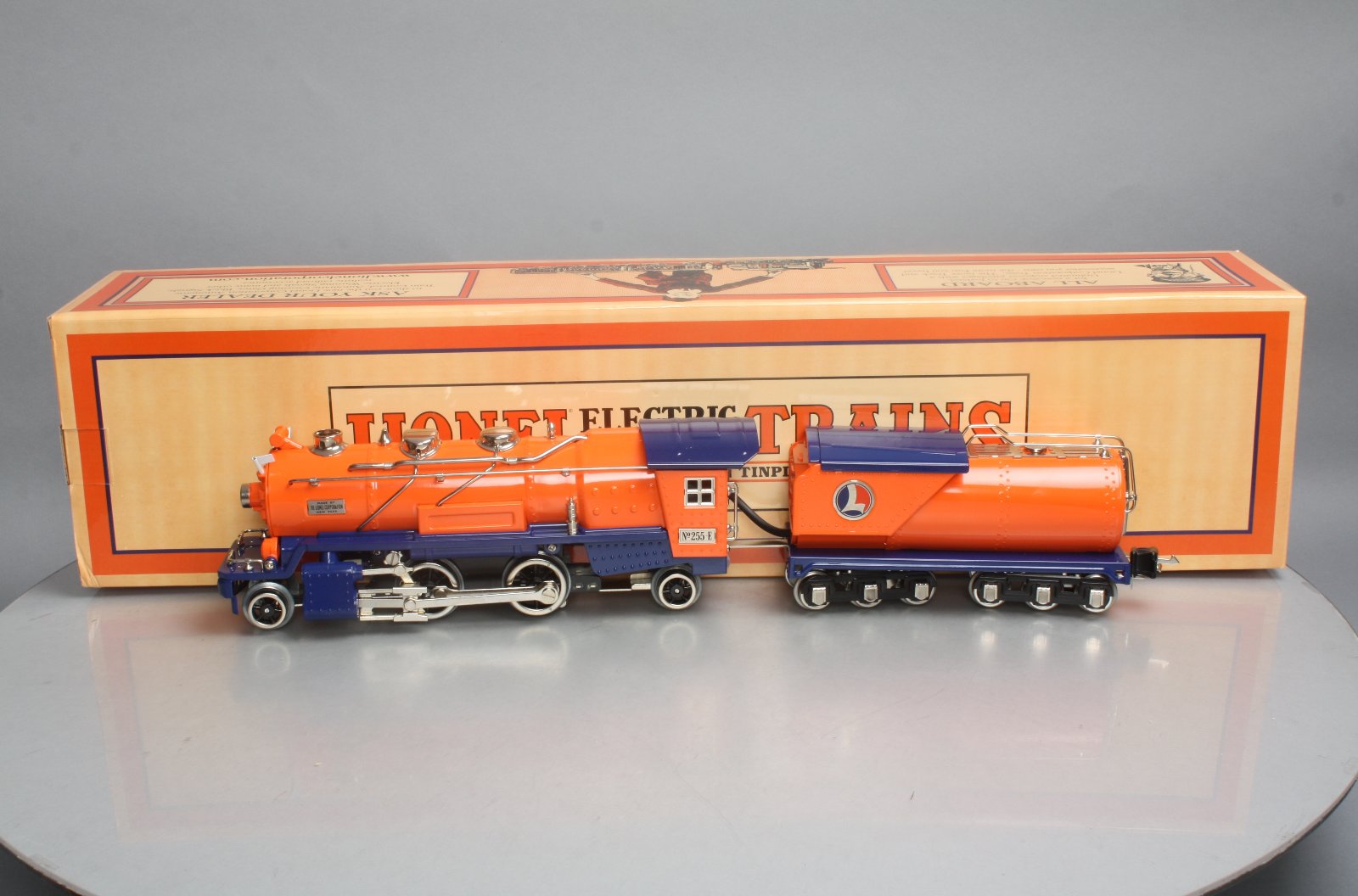Lionel 11-6014-1 O Steam Locomotive & Tender w/PS2 #255E