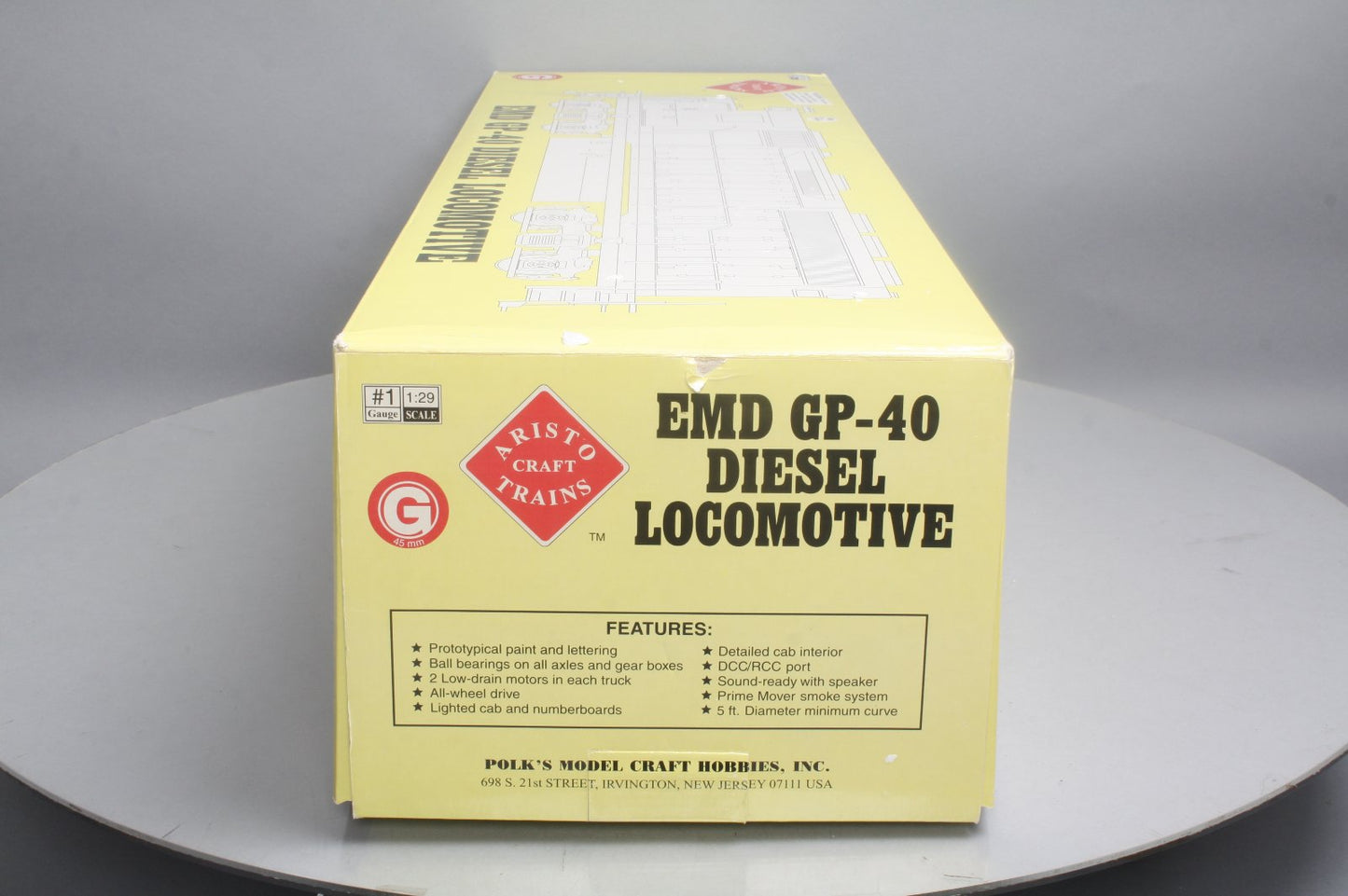 Aristo-Craft 23505 G D&RGW GP-40 Diesel #3082