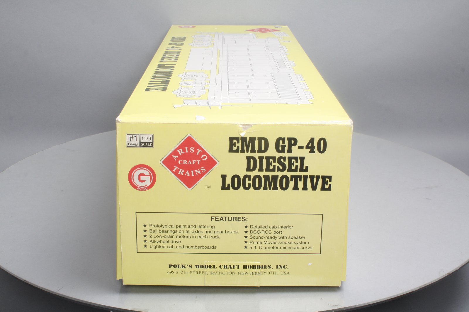 Aristo-Craft 23505 G D&RGW GP-40 Diesel #3082