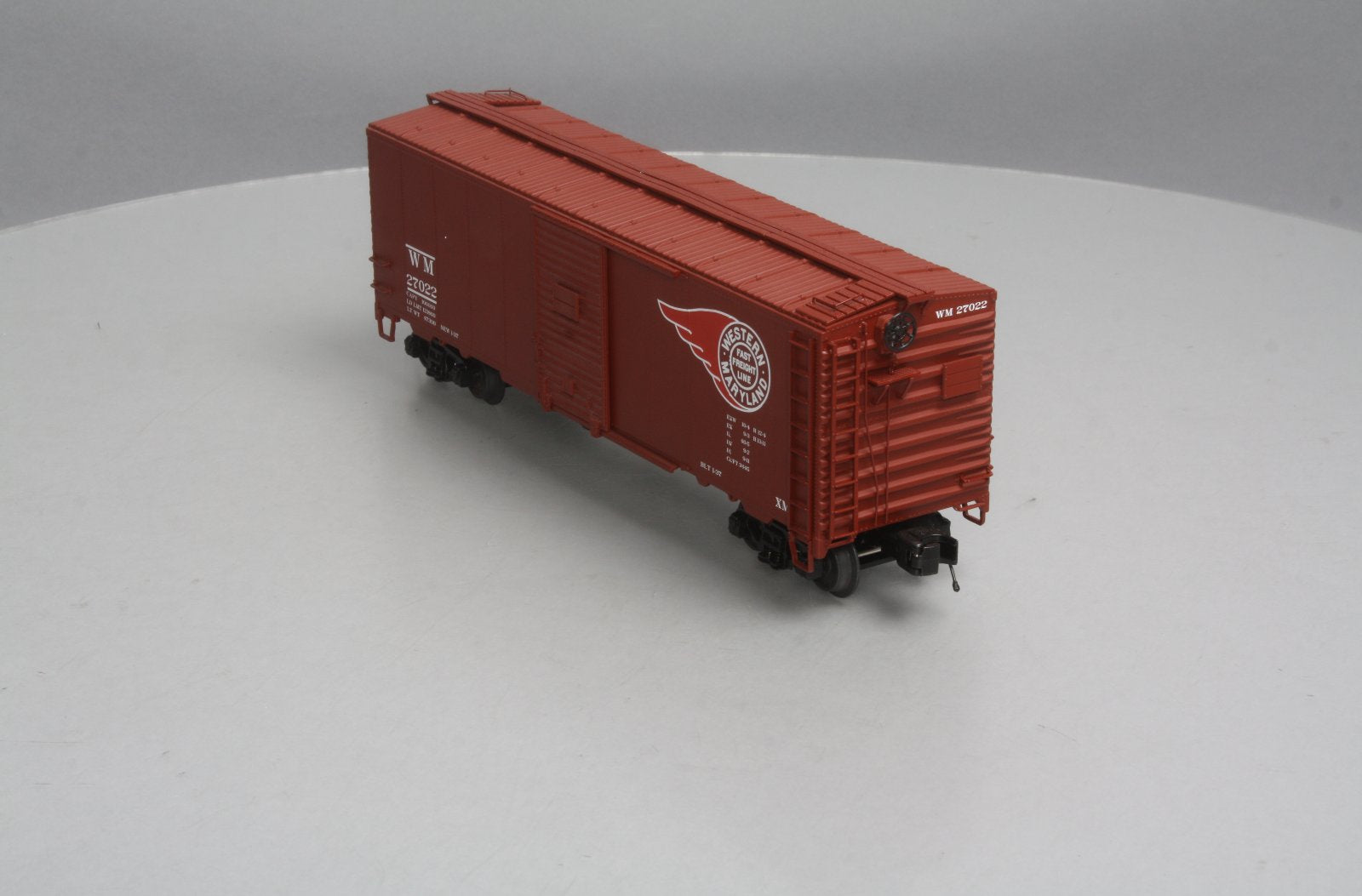 MTH 20-93502 O Western Pacific 40' AAR Boxcar #27022