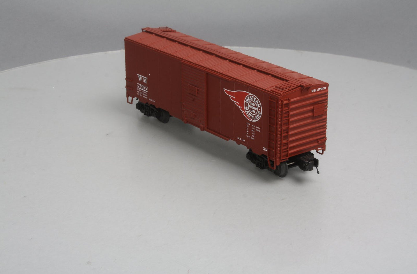 MTH 20-93502 O Western Pacific 40' AAR Boxcar #27022