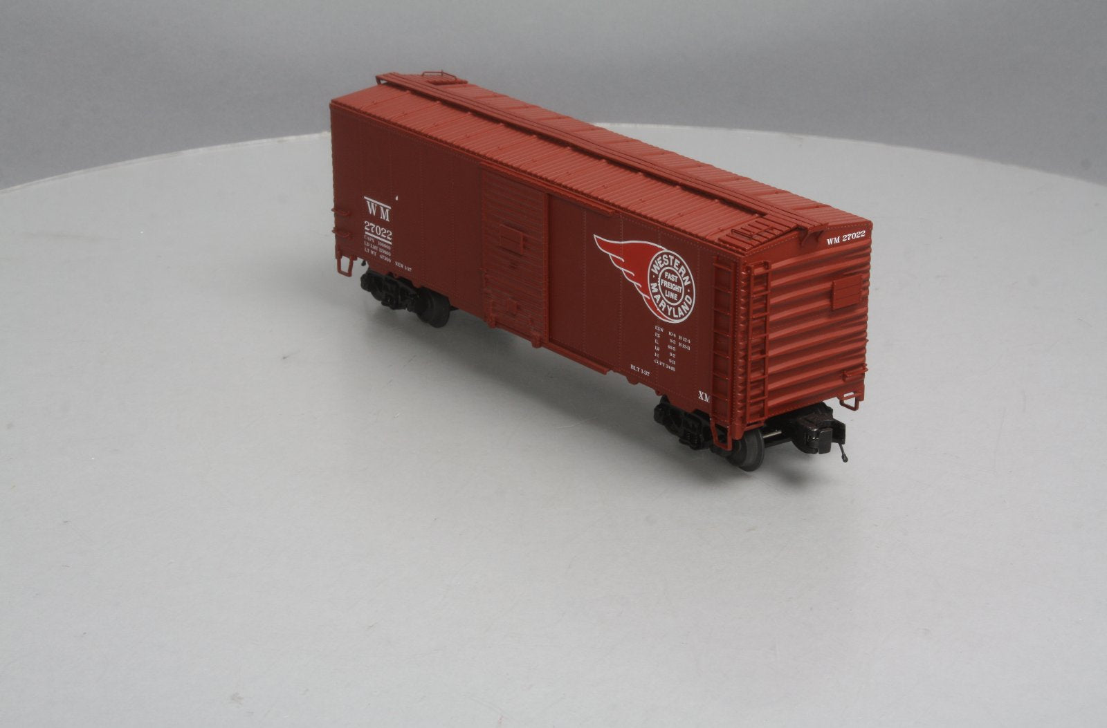 MTH 20-93502 O Western Pacific 40' AAR Boxcar #27022