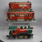 Aristo-Craft 28025 Christmas 0-4-0T G Gauge Steam Freight Starter Train Set