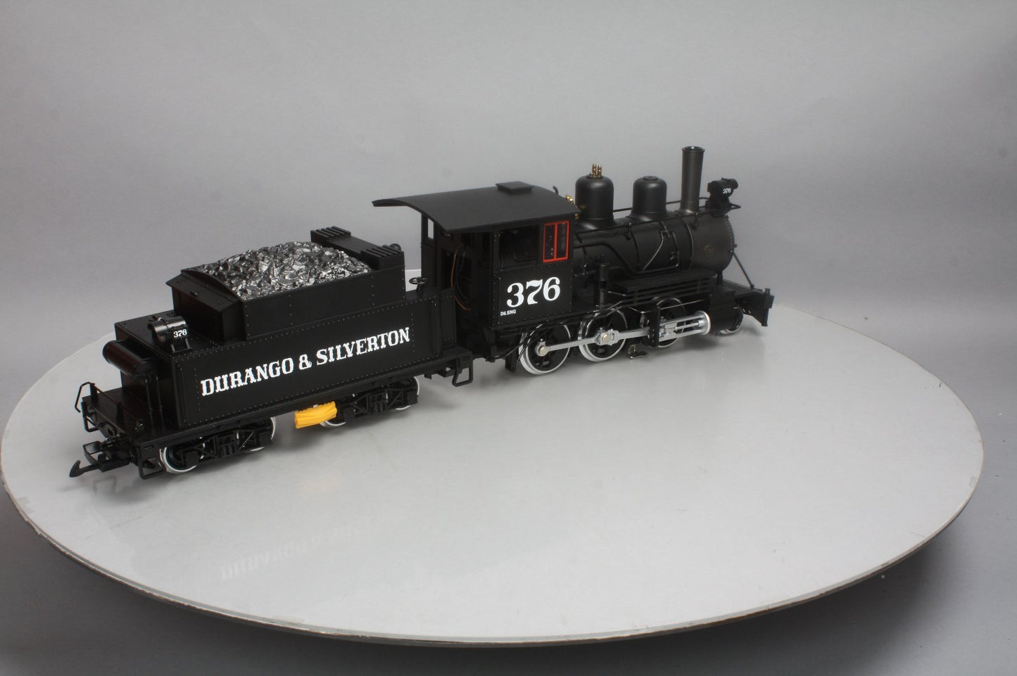 LGB 25196 Durango & Silverton Mogul Steam Locomotive & Tender #376
