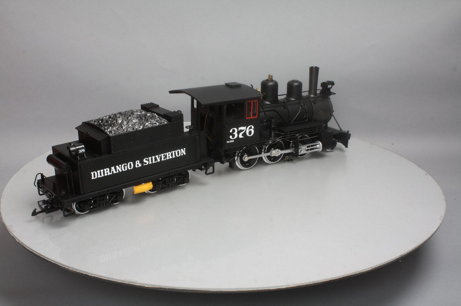 LGB 25196 Durango & Silverton Mogul Steam Locomotive & Tender #376