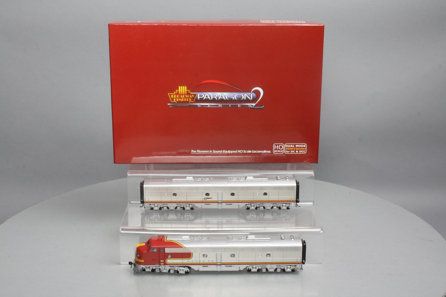 Broadway Limited 2741 Santa Fe EMD E8 AB Diesel Set - Paragon2 Sound/DC/DCC