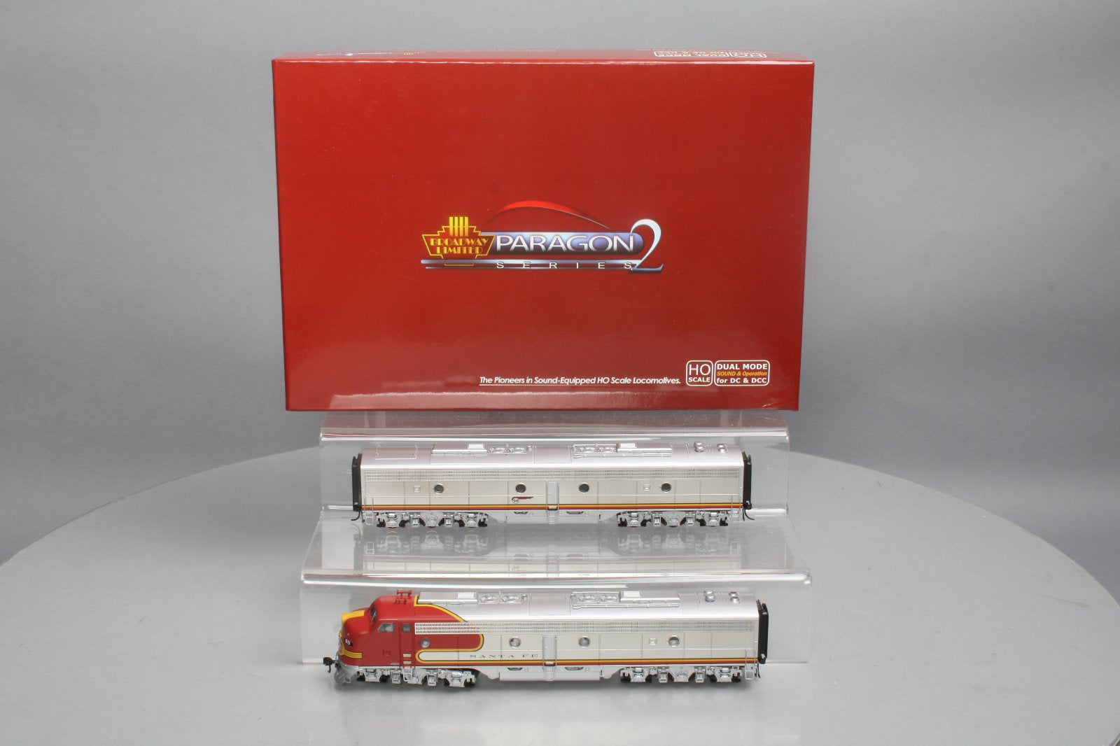Broadway Limited 2741 Santa Fe EMD E8 AB Diesel Set - Paragon2 Sound/DC/DCC