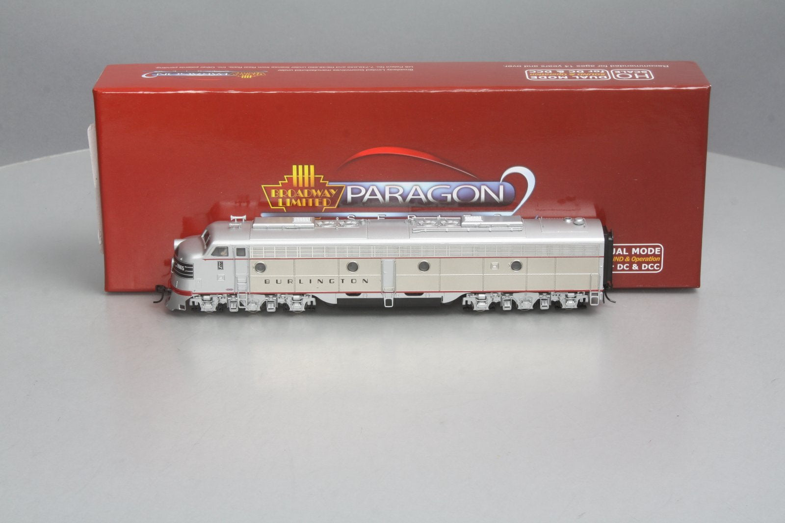 Broadway Limited 2747 HO CB&Q EMD E8A Diesel Locomotive w/Paragon2™ #9965