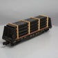 Aristo-Craft 46409 G Scale Chessie System Flat Car w/Pipe Load - Plastic Wheels